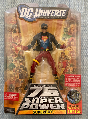 DC Universe Young Justice Superboy in Cloning Chamber Exclusive 6 Action Figure Mattel Toys
