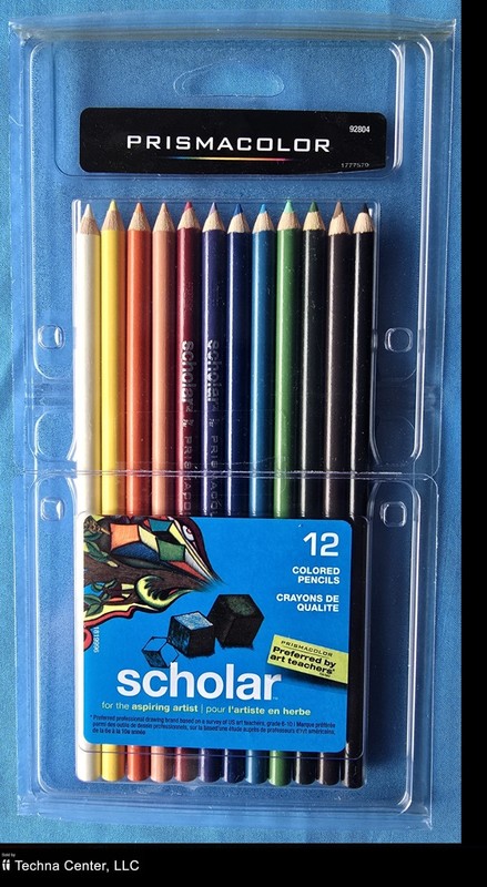 Prismacolor Scholar 12 Colored Pencils, 92804