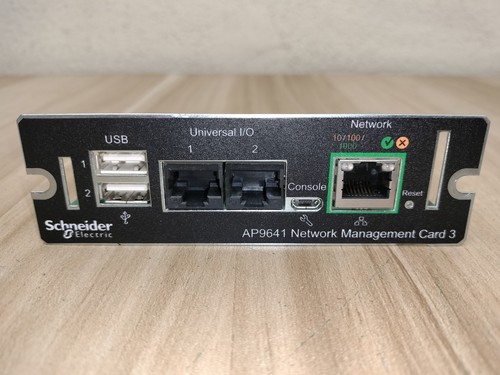 APC Schneider Electric AP9641 0M-85991 Network Management Card 3 | eBay