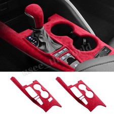 Alcantara Gear Shift Panel Cover Trim For Toyota Camry 2018-2024 2023 2022 2021 Alcantara Gear Shift Panel Cover Trim For Toyota Camry 2018-2024 2023 2022 2021