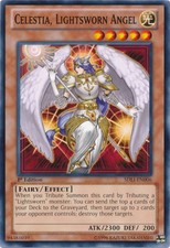 Celestia, Lightsworn Angel - SDLI-EN006 - Common - 1st Edition Lightly Played St