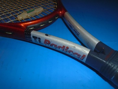 Head Ti Radical OS (107). 4 3/8. 11.10 oz. 18x19. Made in Austria