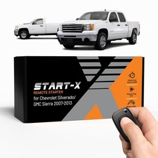 Start-X Remote Starter Kit for Chevy Silverado GMC Sierra 2007, 2008, 2009, ...