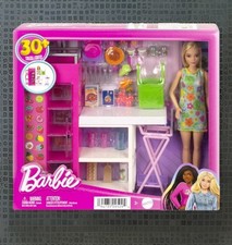 Barbie Doll & Ultimate Pantry Playset Including 30+ Pieces New Kids Toy