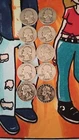 Lot Of 10 Silver Washington Quarters (Junk Silver)