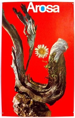 WERNER ZRYD   AROSA   SWITZERLAND - ORIGINAL POSTER   VERY RARE - POSTER -...