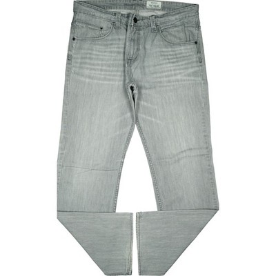 Tom Tailor W38 L34 Jeans Trousers Grey Mens Marvin Slim Fit Straight Cotton 54 XL