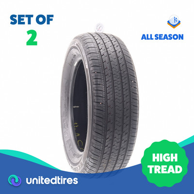 Set of (2) Used 235/60R18 Bridgestone Ecopia H/L 422 Plus 103H - 8/32