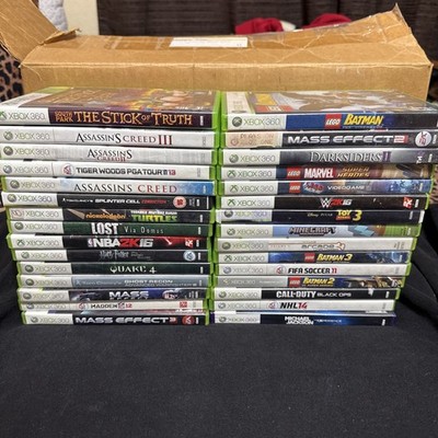 XBOX 360 game lot of 30 Tested Working 