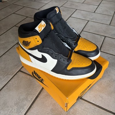 Nike Air Jordan 1 Retro High OG Yellow Toe  Taxi  43 EU