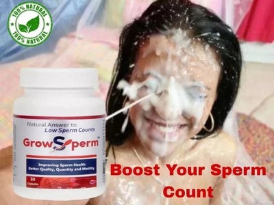 Grow Sperm: Natural Solution for Low Sperm Count - Improves Quality & Quantity