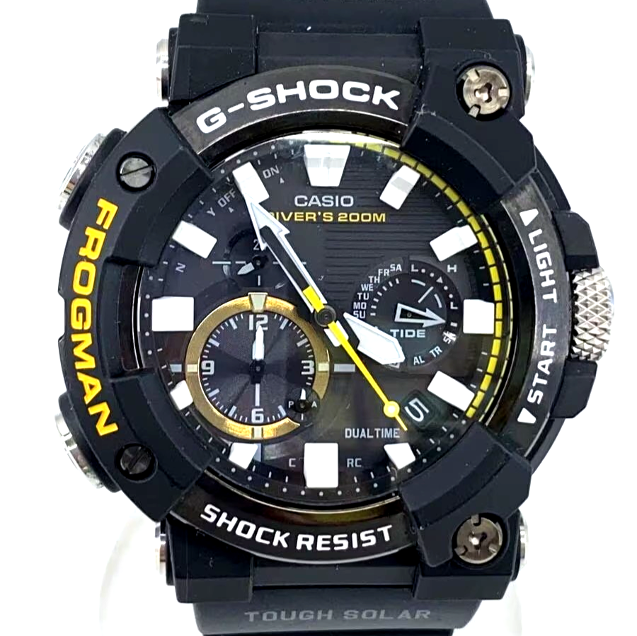 CASIO G-SHOCK FROGMAN GWF-A1000-1AJF MASTER OF G Solar Men's Watch