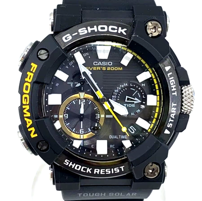 CASIO G-SHOCK FROGMAN GWF-A1000-1AJF MASTER OF G Solar Men's Watch