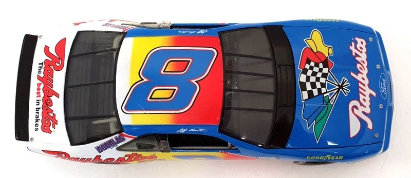 Ertl escala 1/18 diecast 7221 - Ford Thunderbird #8 Raybestos Jeff Burton Foto 4 de 4