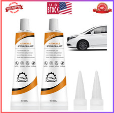 200ML Black Windshield Sealant,Automotive Glass Sealant,High Bonding Strength,Fa
