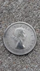 1959 Canada Canadian Caribou Quarter 25 Cents Elizabeth II 80% Silver