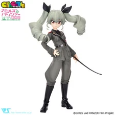 Volks Girls und Panzer Chiyomi Anzai Anchovy unassembled kit Figure MIJ