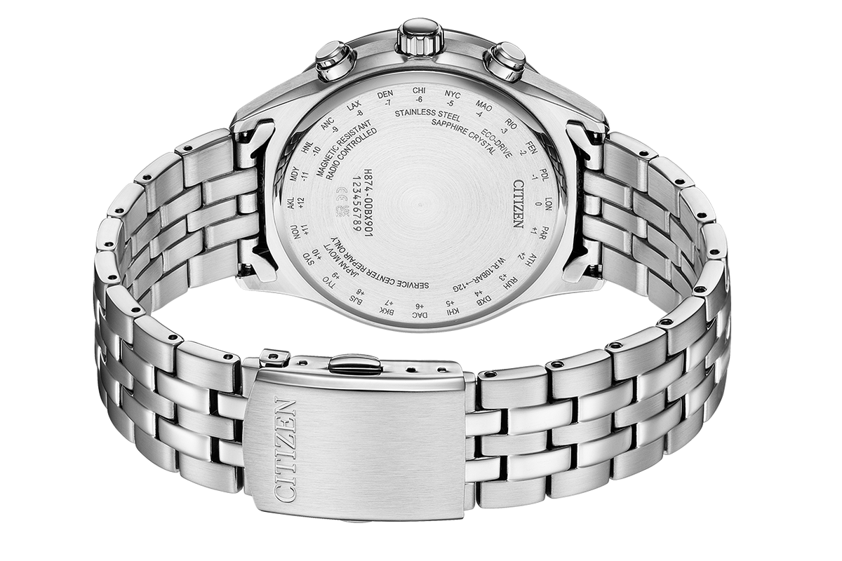 時計 CITIZEN COLLECTION Eco-Drive Citizen BY1030-50L Eco-Drive Blue Dail Moon phase Sapphire