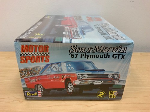 Revell 1:25 Scale Unbuilt “Sox & Martin” ‘67 Plymouth GTX Sealed Read - Picture 2 of 5