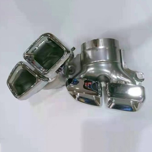 For Mercedes Benz ML W166 GL63 X166 2014-2018 Car Rear Exhaust Muffler Tail Pipe - Foto 5 di 13