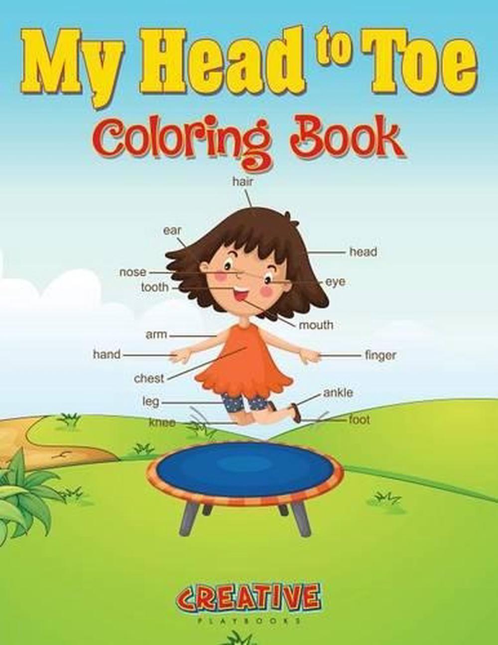 My Head to Toe Coloring Book by Creative (English) Paperback Book