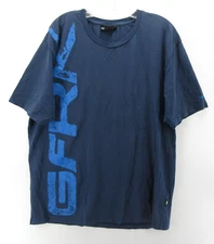 BMW Motorrad Shirt Men XXL Blue Pullover Racing Motorcycle Graphic Crewneck