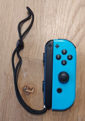 1x Original Joy-Con Wireless Controller Nintendo Switch Rechts in NEON-BLAU