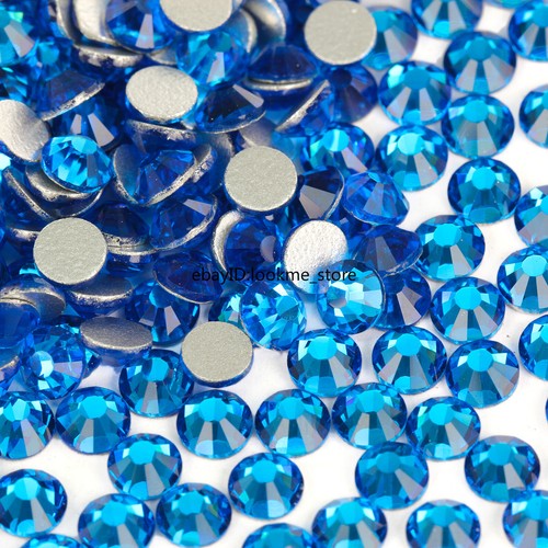 1440 Crystal Rhinestones Flatback Glass Beads for Crafts DIY Nail Art Decoration - Picture 32 of 43