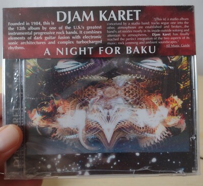 Djam Karet: A Night For Baku, nagelneu, versiegelt, USA, Keilschrift Schallplatten
