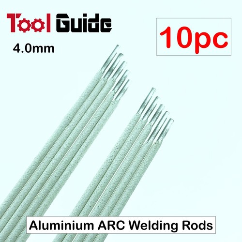 10 Rods 4.0mm Aluminium E4043 ARC Welding Electrodes DC Rod Stick ...