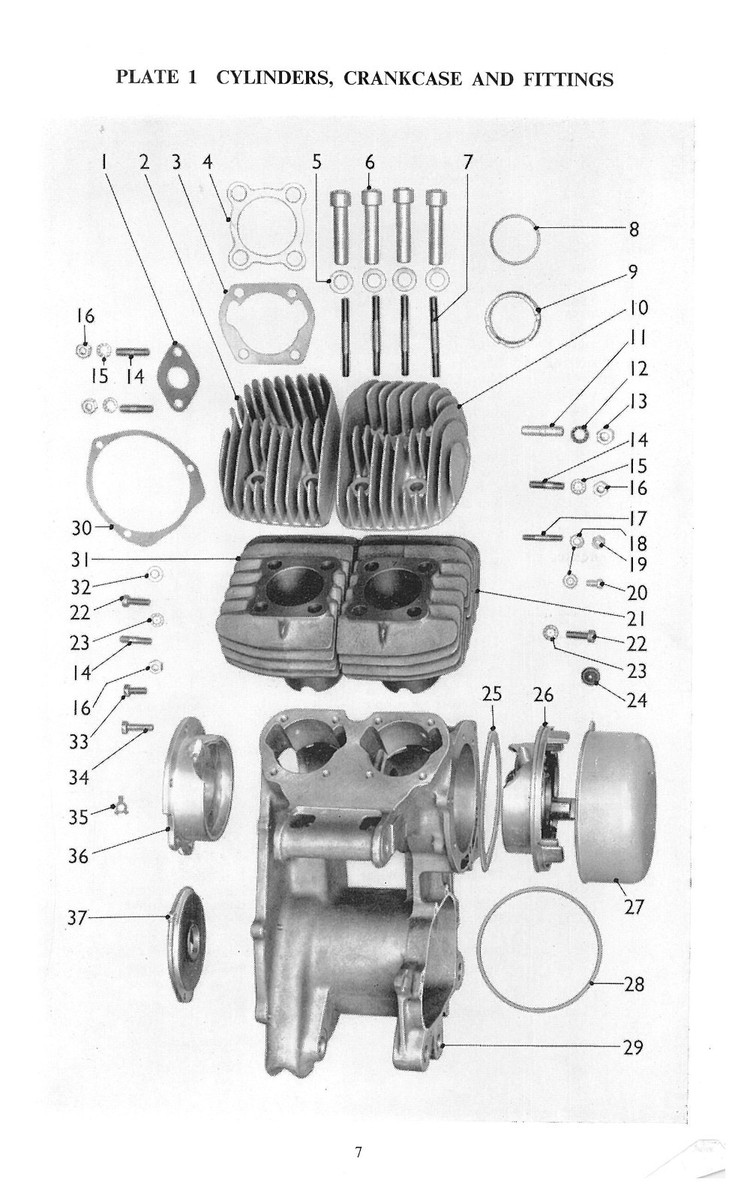 ARIEL Parts Manual Arrow & Leader 250cc 1958 1959 1960 1961 ARIEL Parts Manual Arrow & Leader 250cc 1958 1959 1960 1961