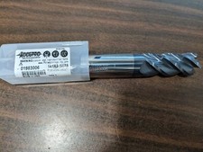 ACCUPRO Square End Mill: 1″ Dia, 2-1/4″ LOC, 4 Fl 12182985