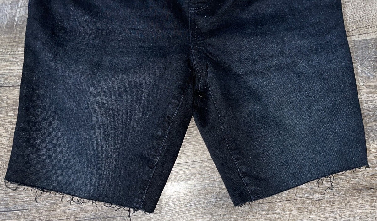 Isabel Maternity Bermuda Jean Shorts size 14/Crossover Panel/9
