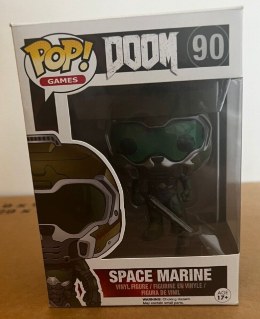 DOOM - Space Marine Pop! Funko 90 - Vinyl