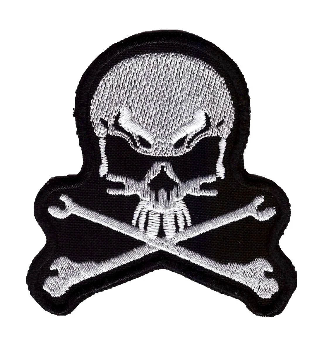 Esqueletos y calaveras Parches Bordados Costura