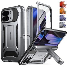 For Google Pixel 9 Pro Fold 5G Case Full Body Shockproof Cover With Kickstand