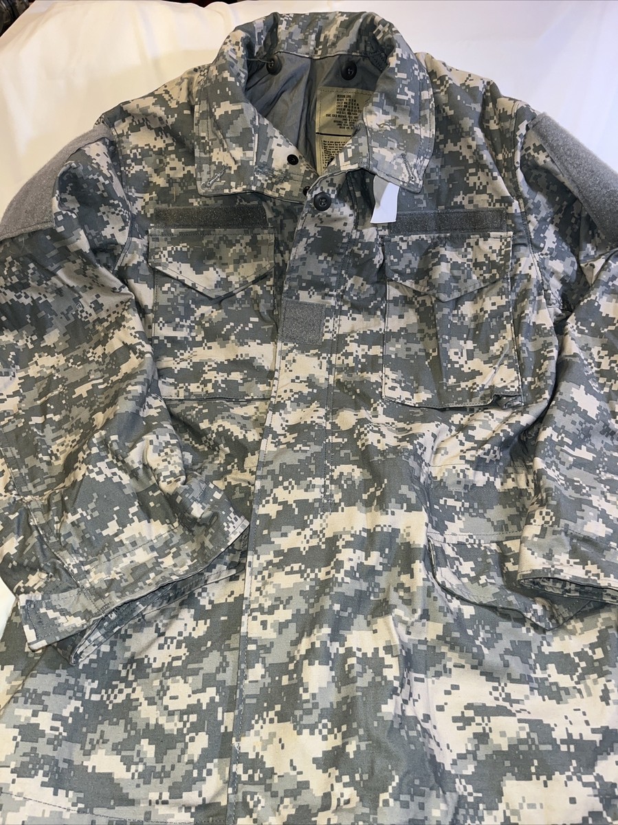 US ARMY Military Issue Coat Cold Weather Field Jacket Camouflage