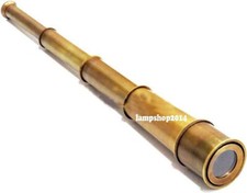 Nautical Brass Spy Glass Telescope 18" Collectibles Victoria Rustic Vintage Gift