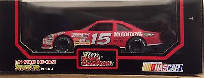 1991 RACING CHAMPIONS 1/24TH #15 MORGAN SHEPHARD - MOTORCRAFT FORD - NEW IN BOX