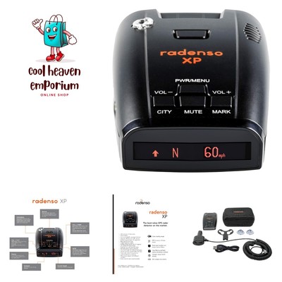 Radar & Laser Detector with GPS Lockouts