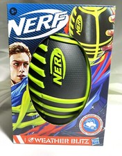 NERF Weather Blitz Foam Football for All-Weather Play NEW