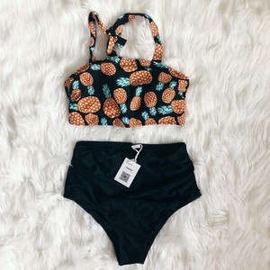 womens pineapple bikini