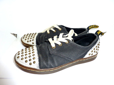 Doc Dr. Martens Womens Aldstud Shoes Womens US 6 UK 4 BLACK  Studs Punk