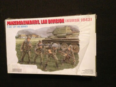 1/35 Dragon 6159 Panzergrenadiers LAH Division Kursk 1943 Russia Model