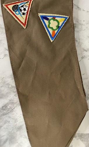 Faja vintage de Girl Scouts con parches e insignias brownie años 80, años 90 Patriots Trail - Imagen 5 de 24