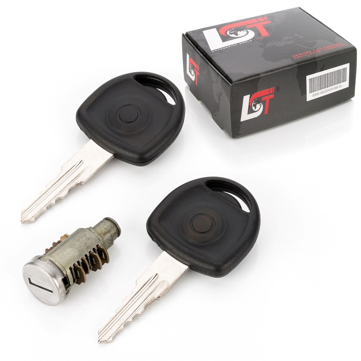 Lock cylinder locking cam door lock with key for OPEL TIGRA A