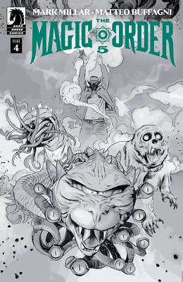 MAGIC ORDER V #4 CVR B B&W BUFFAGNI (MR) DARK HORSE PRH