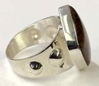 HSN Jay King Sterling Silver Freeform Jasper Ring Size 10 — photo 3