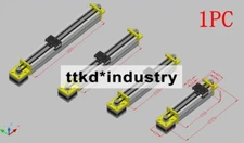 1PC Y42-150 200 250 300mm linear stepping motor double ball bearing guide rail