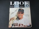 Willie Mays Signed 5-3-55 Look Magazine Autograph Auto PSA/DNA AH44178
